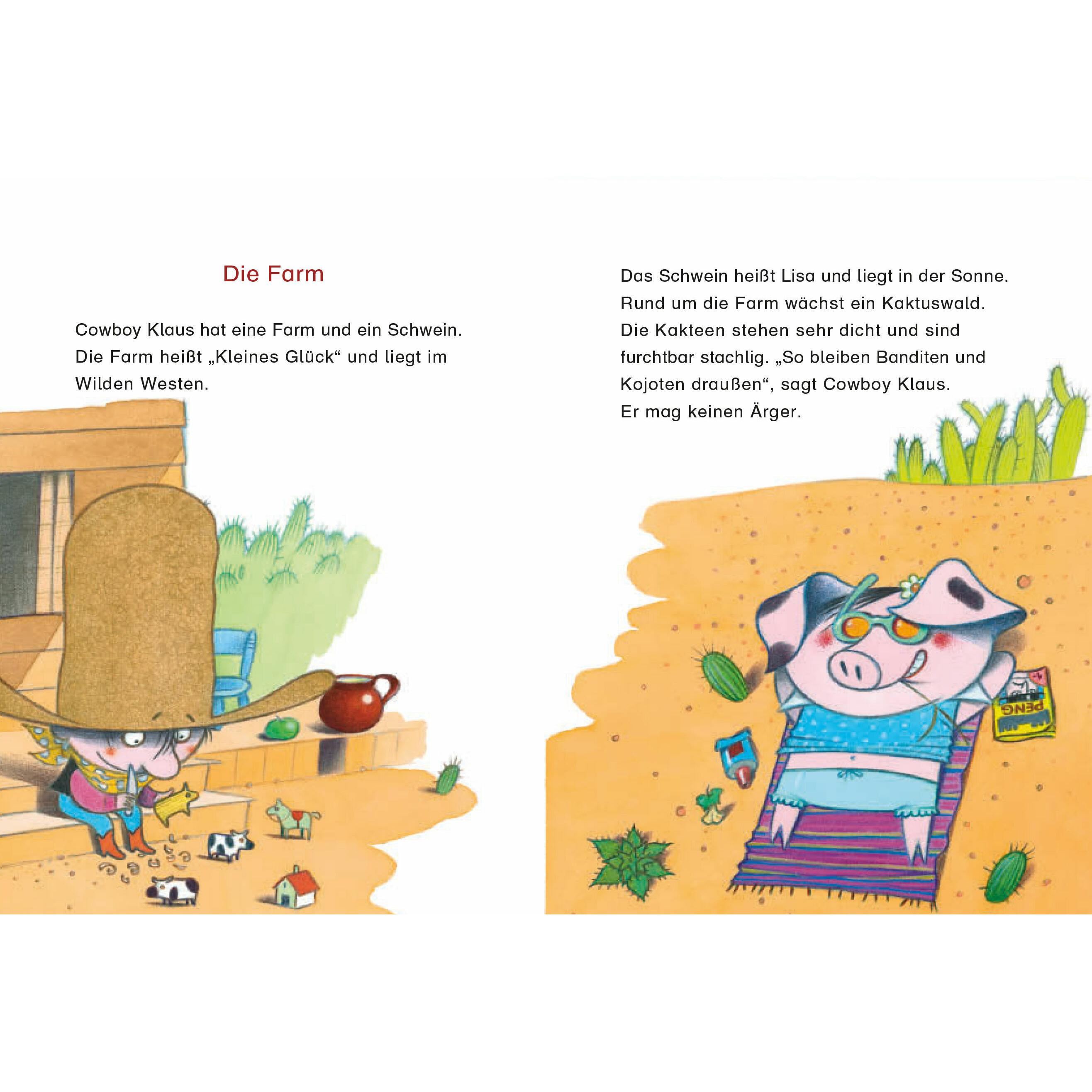 Thumbnail - Cowboy Klaus und sein Schwein Lisa, Kinderbücher von Eva Muszynski