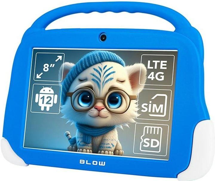 Actual product image Blow Tablet KidsTAB8 4G 4/64GB blue + case (4G, 8", 64 GB, Astral Blue)