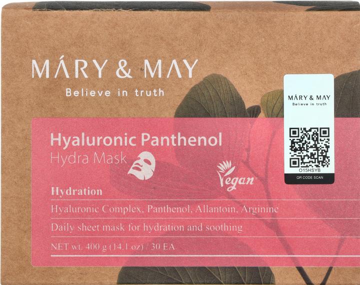 Produktbild Mary&May Hyaluronic Panthenol Hydra Mask