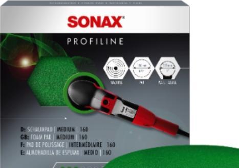 Actual product image Sonax Polishing sponge Profiline, Ø 160 mm, 1 piece