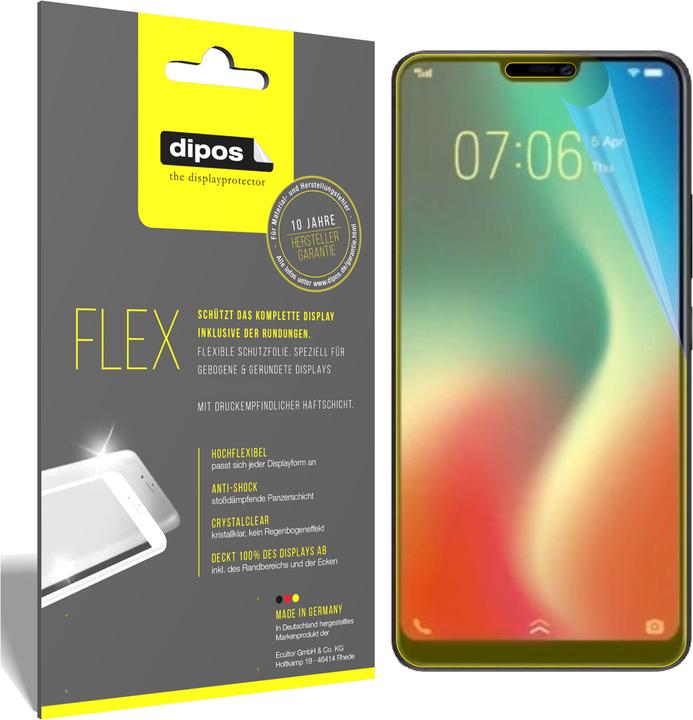 dipos I Protection Screen Compatible with Vivo V25 Pro Soft Glass