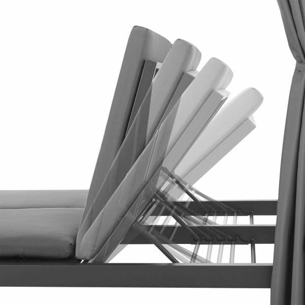 Produktbild Juskys Doppel Loungebett Kreta