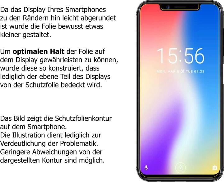 Produktbild Dipos Displayschutz Anti-Shock (2 Stück, Umidigi One)