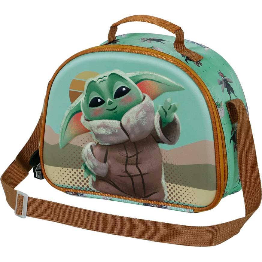 Thumbnail - Karactermania 3D Lunch Bag Say Hi, Lunchbox, Grün