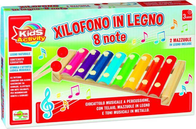 Rs Toys 8 Note Wood Xylophone