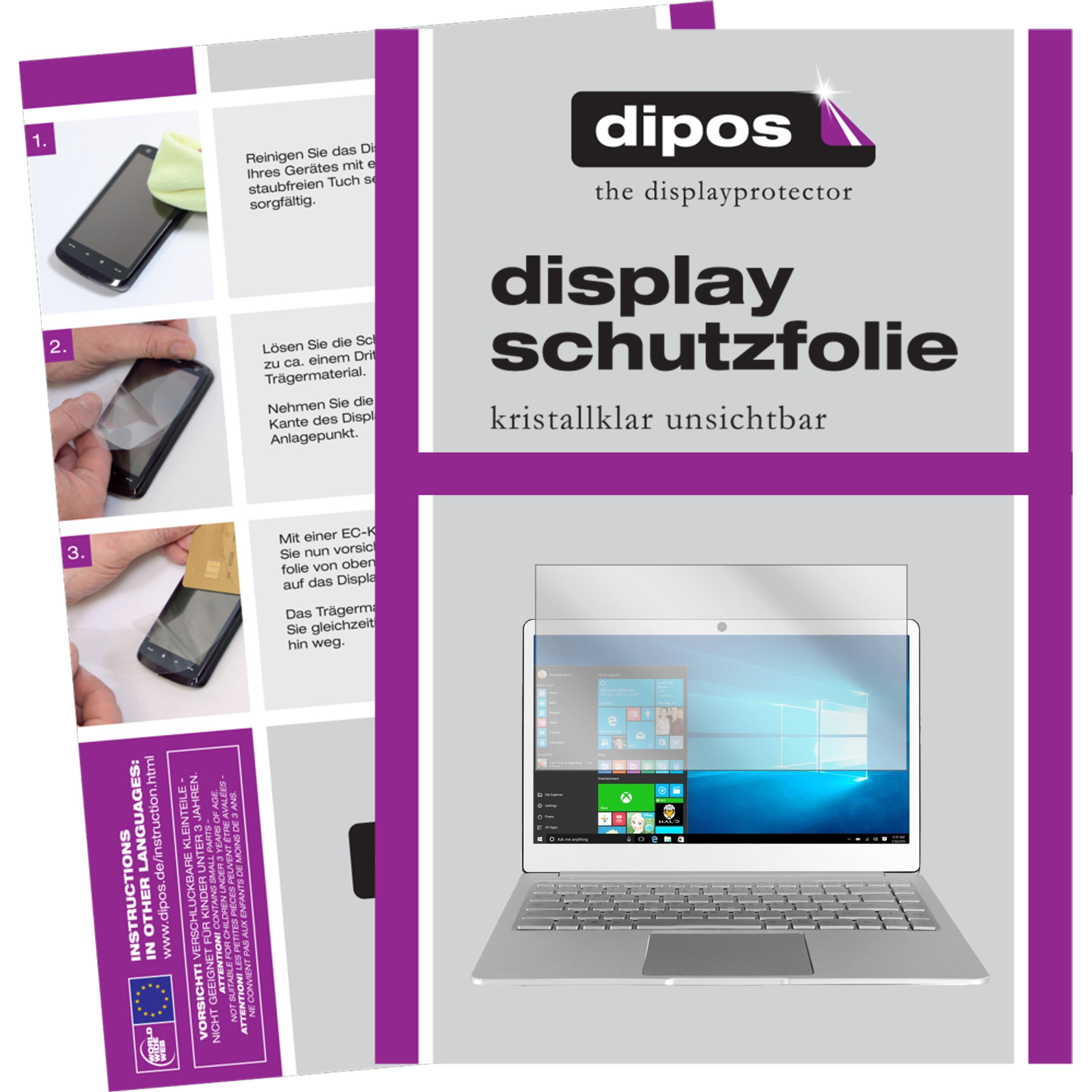 Dipos Displayschutzfolie Crystalclear (2 Stück, EzBook 3 Plus), Tablet Schutzfolie