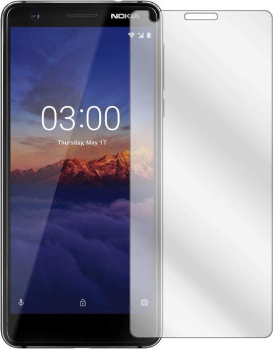 Pellicola Protettiva Dipos Crystalclear Per Nokia 3.1 (2 Pezzi) - Made In Germany, Anti Graffio, Taglio Laser - 3