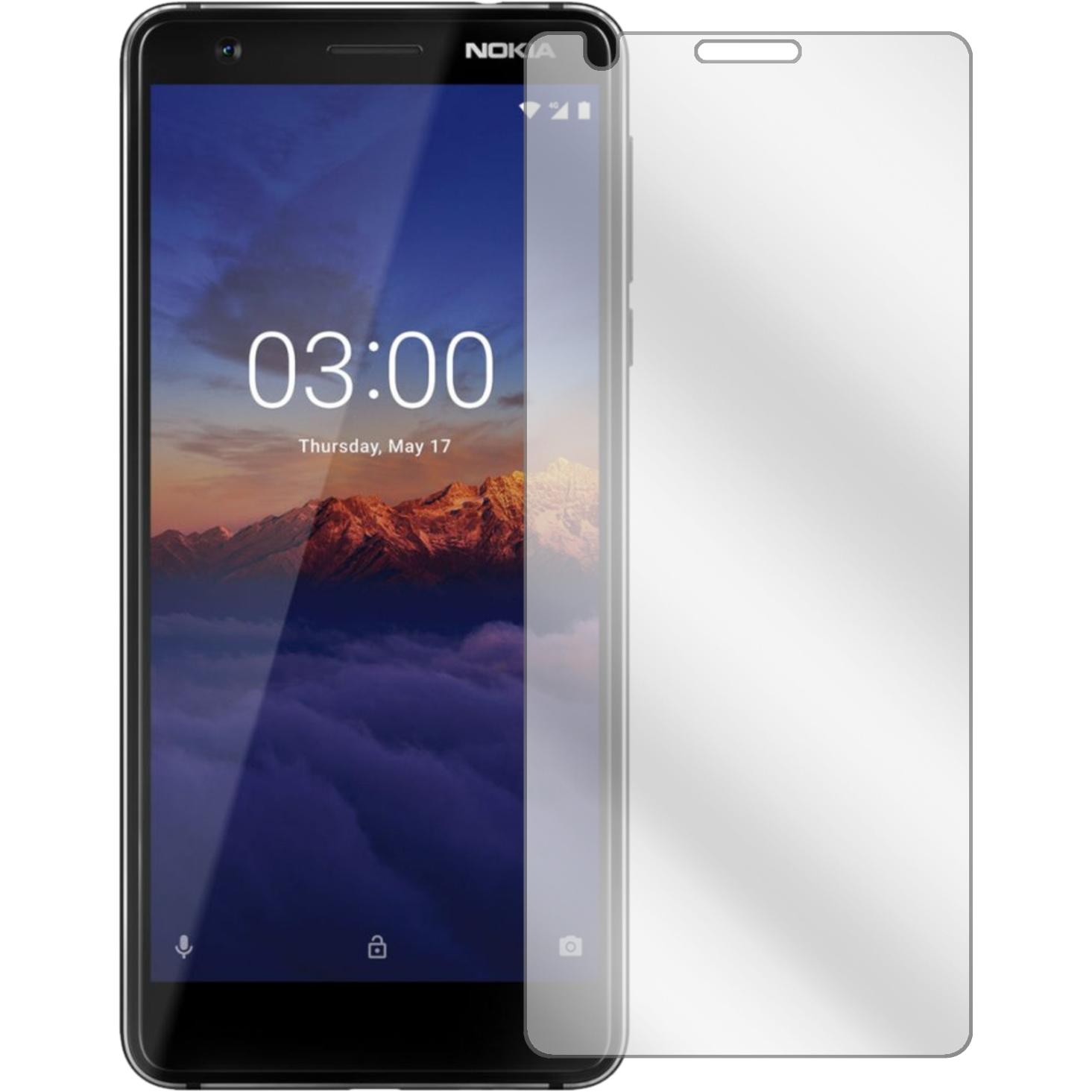 Thumbnail - Dipos Displayschutzfolie Crystalclear (2 Stück, Nokia 3.1), Smartphone Schutzfolie, Transparent