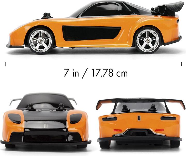 Actual product image Jada Fast&Furious RC Drift Mazda RX-7 1:24