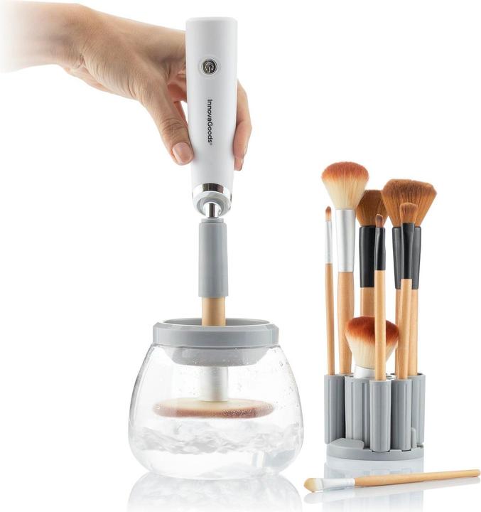 Actual product image Sandisk Automatic Makeup Brush Cleaner and Dryer Maklin InnovaGoods