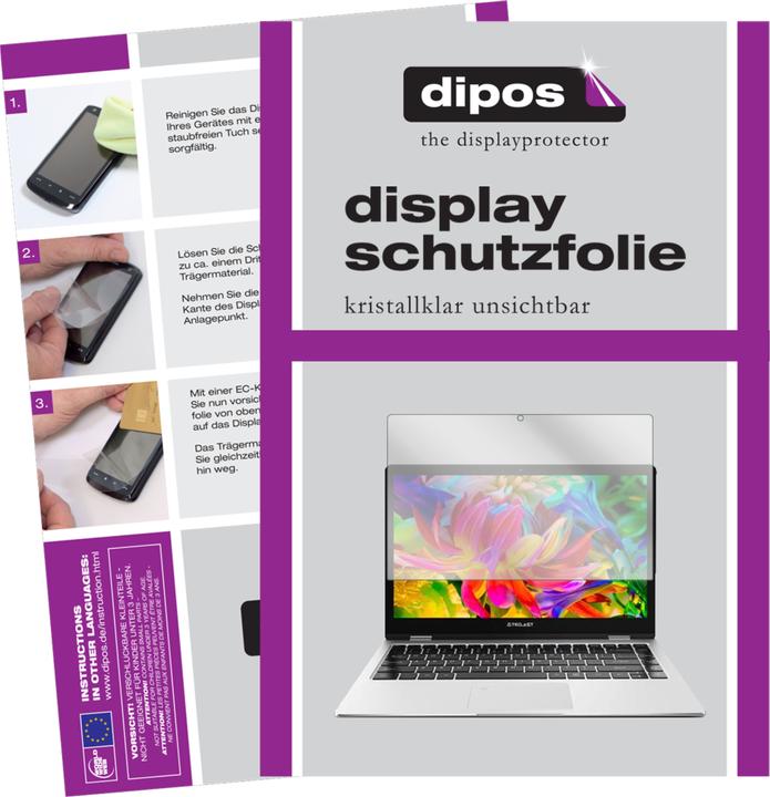 Produktbild Dipos Displayschutzfolie Crystalclear (2 Stück, Teclast F6 Pro)