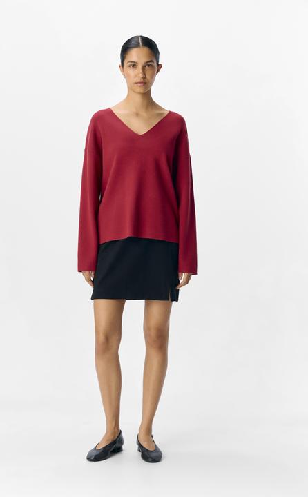 Image du produit Object V-Ausschnitt Strickpullover (XL)