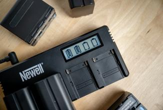 Image du produit Newell DF-4CH Chargeur 4x pour batteries NP-F Sony (Chargeur de batterie d'appareil photo)