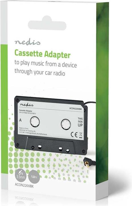 Actual product image Nedis Aux cassette adapter