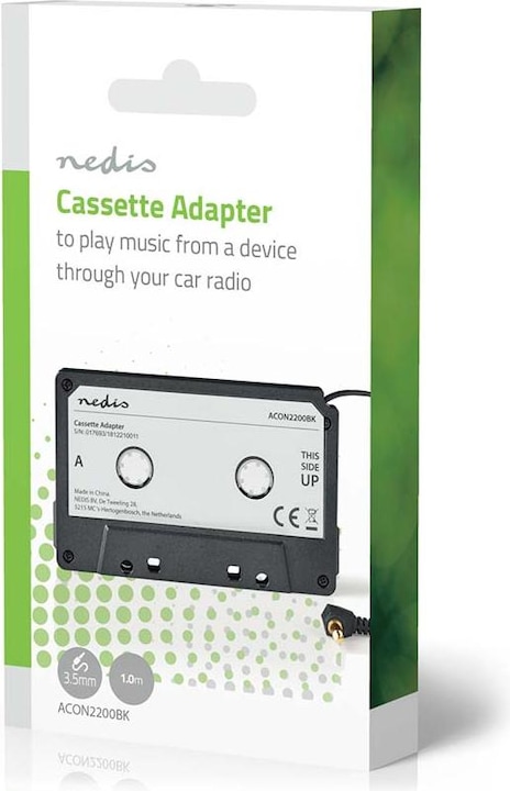 Actual product image Nedis Aux cassette adapter