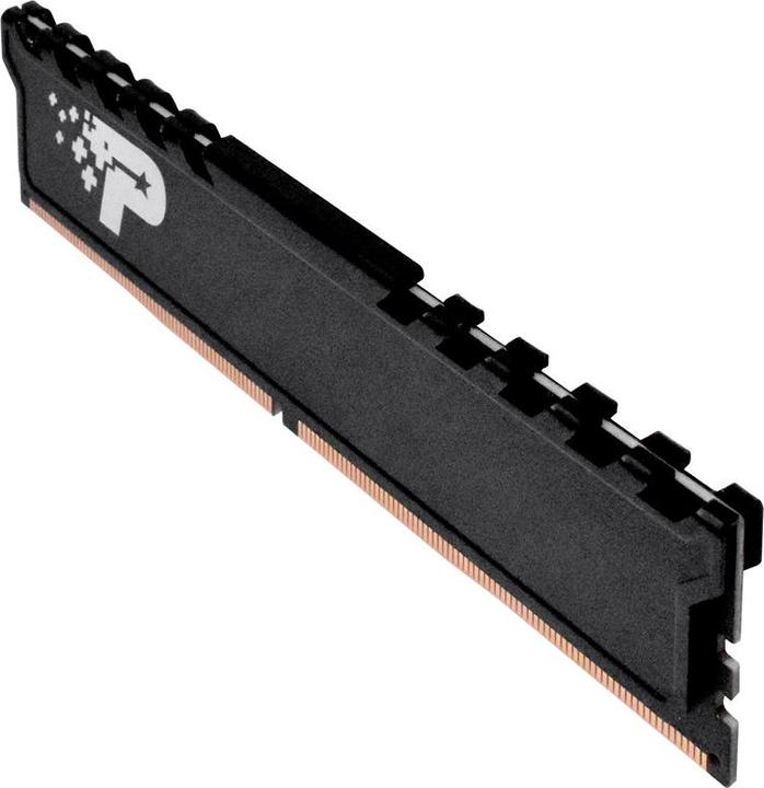 Actual product image Patriot Premium Black DDR4 32GB 3200MHz Radiator (1 x 32GB, 3200 MHz, DDR4-RAM, DIMM)