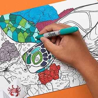 Produktbild Sharpie Marker Fein Rundspitze F 24er Cosmic Colours (24 x)