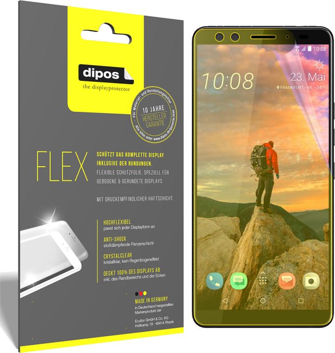 Actual product image Dipos Screen Protector Full-Cover 3D (2 pcs., HTC U12+)