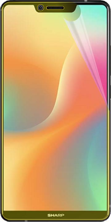 Produktbild Dipos Displayschutzfolie Full-Cover 3D (2 Stück, Sharp Aquos S3 High)