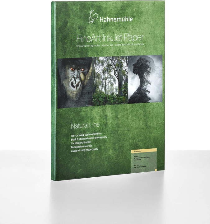 Image du produit Hahnemühle Bamboo A 3+ 290 g, 25 feuilles, natural white (290 g/m², A3+, 25 x)