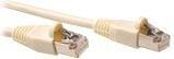 Image du produit ACT Ivory 1.5 meter SF/UTP CAT5E patch cable snagless with RJ45 connectors (S/FTP, CAT5e, 1.50 m)