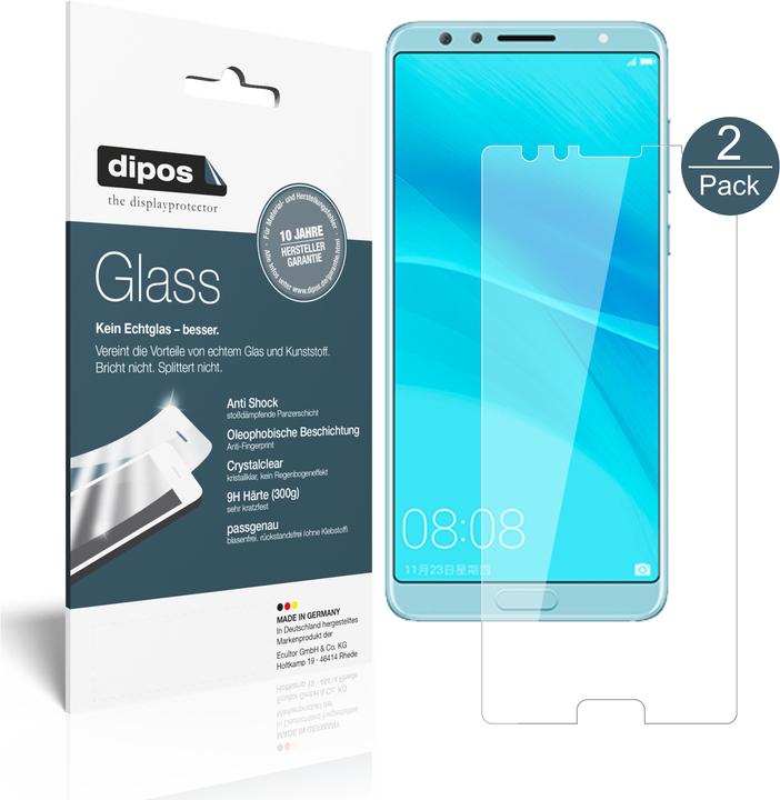Pellicola Privacy 4 Lati Per Huawei P Smart 2019 | Dipos Protezione Vista Anti-sguardo Laterale Made In Germany