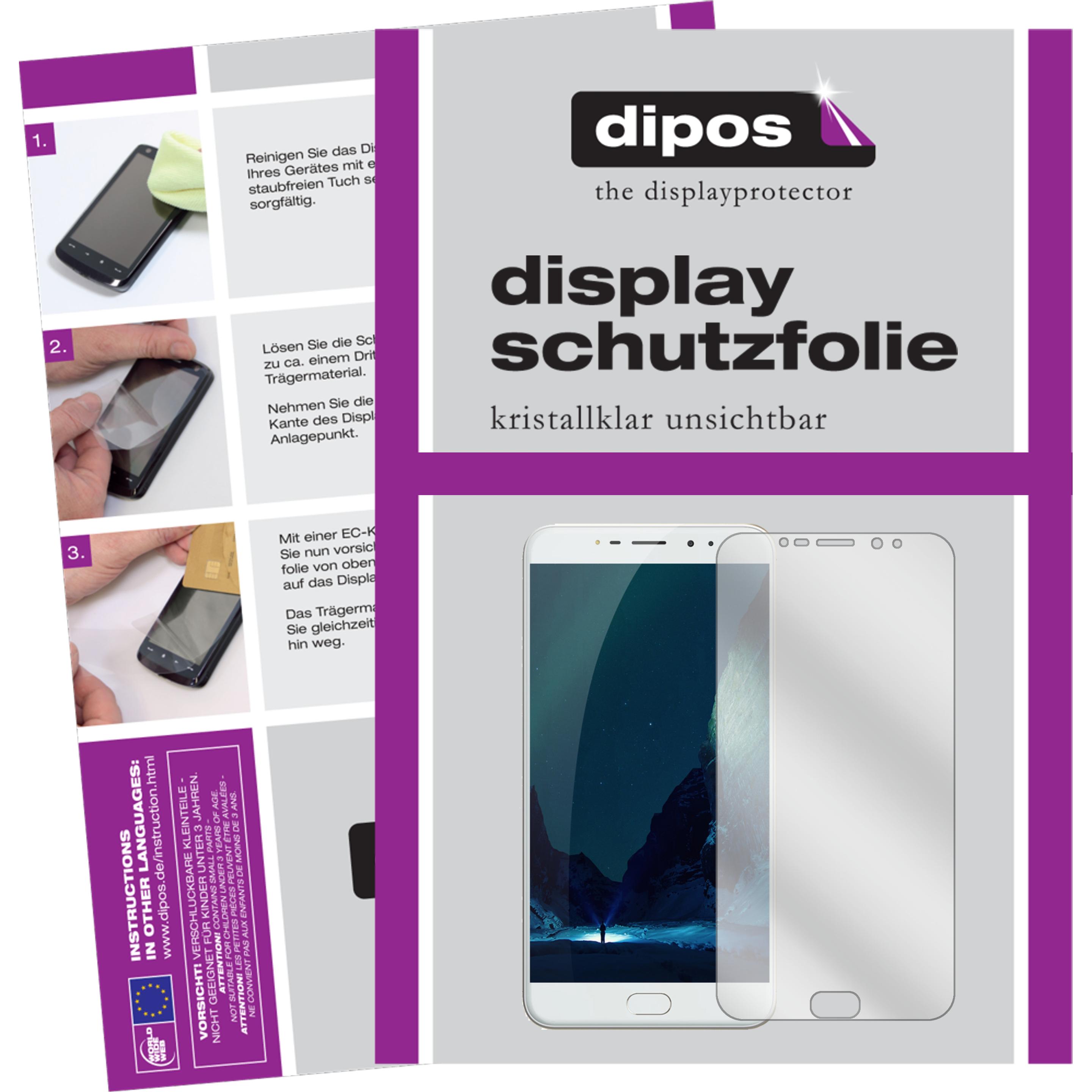 Thumbnail - Dipos Displayschutzfolie Crystalclear (2 Stück, Xiaomi Mi Max 2), Smartphone Schutzfolie, Transparent