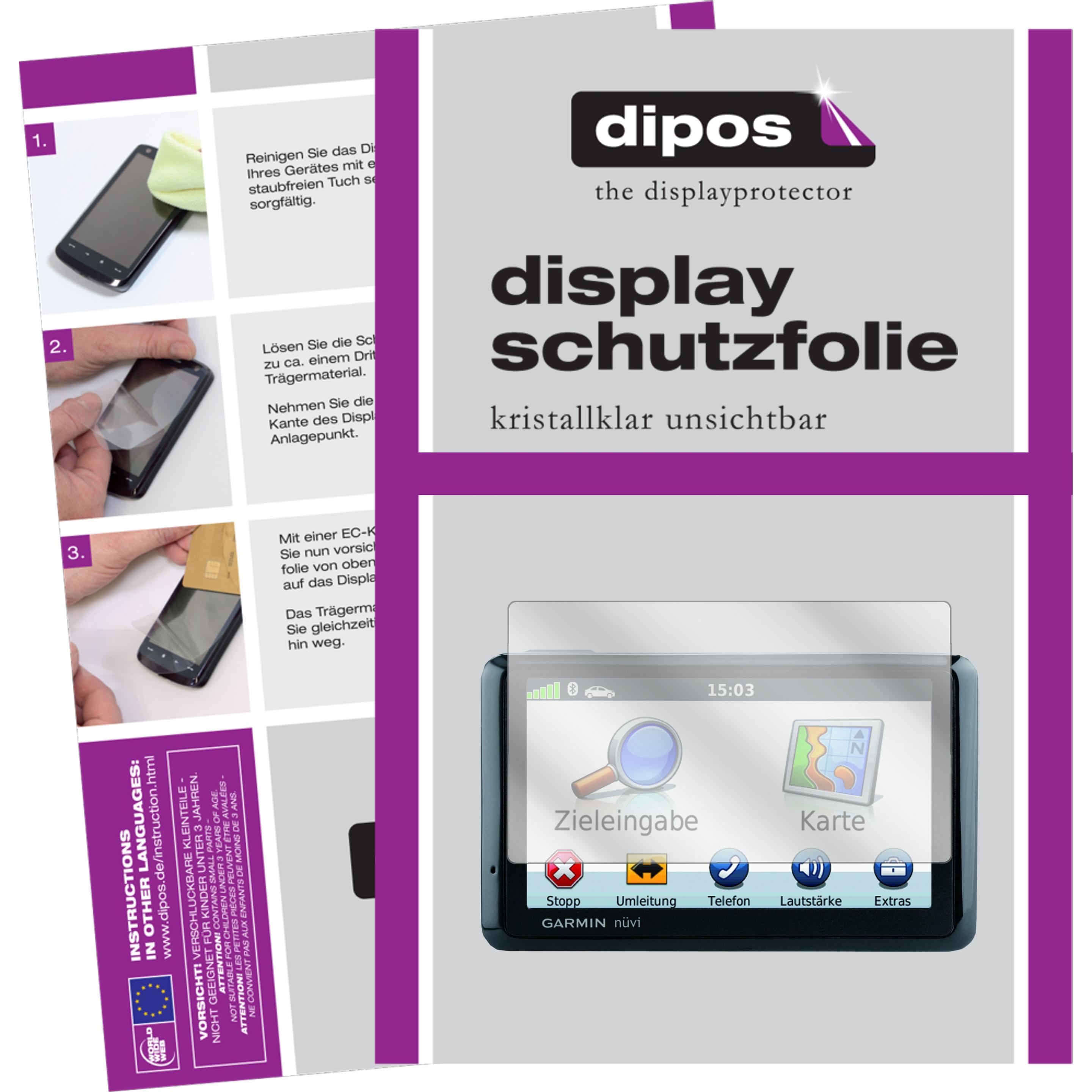 Dipos, Fahrzeug Navigation Zubehör, Displayschutzfolie Crystalclear