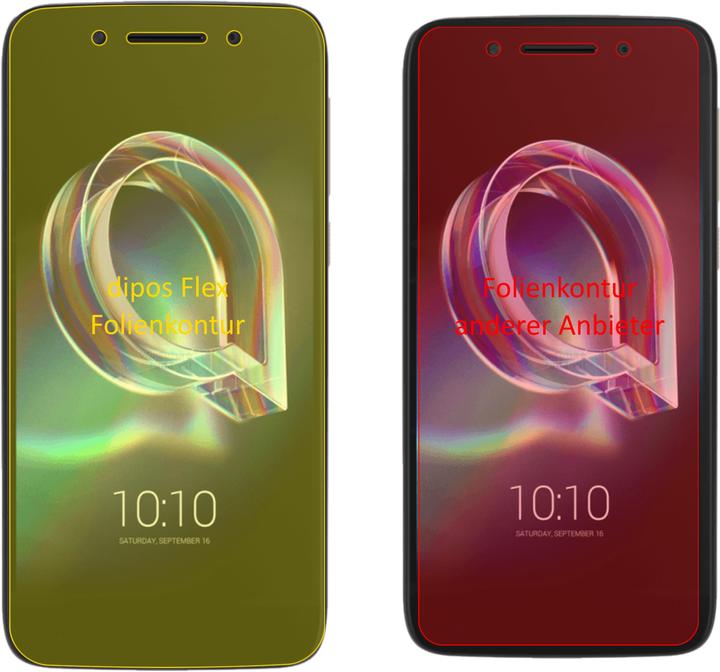Produktbild Dipos Displayschutzfolie Full-Cover 3D (3 Stk., Alcatel Idol 5)