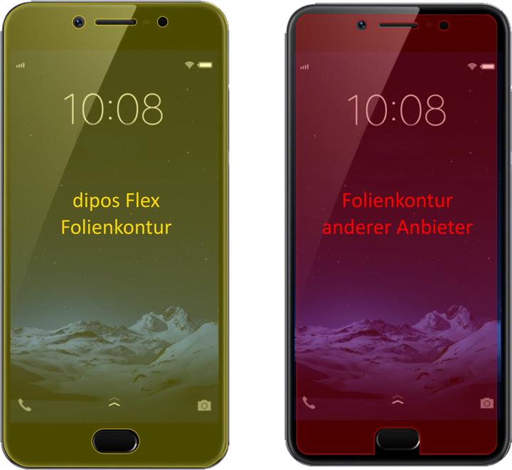 Actual product image Dipos Screen Protector Full-Cover 3D (3 pcs., Vivo Y69)