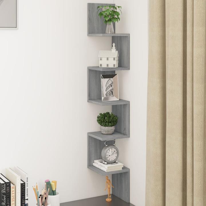 Immagine prodotto vidaXL Wand-Eckregal (20 x 20 x 127.50 cm)