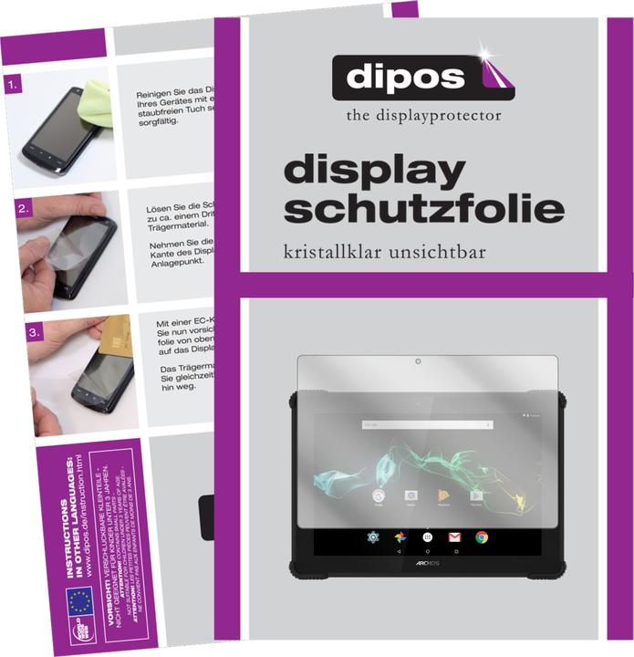 Actual product image Dipos Screen Protector Crystalclear (2 Piece, Sense 101x)