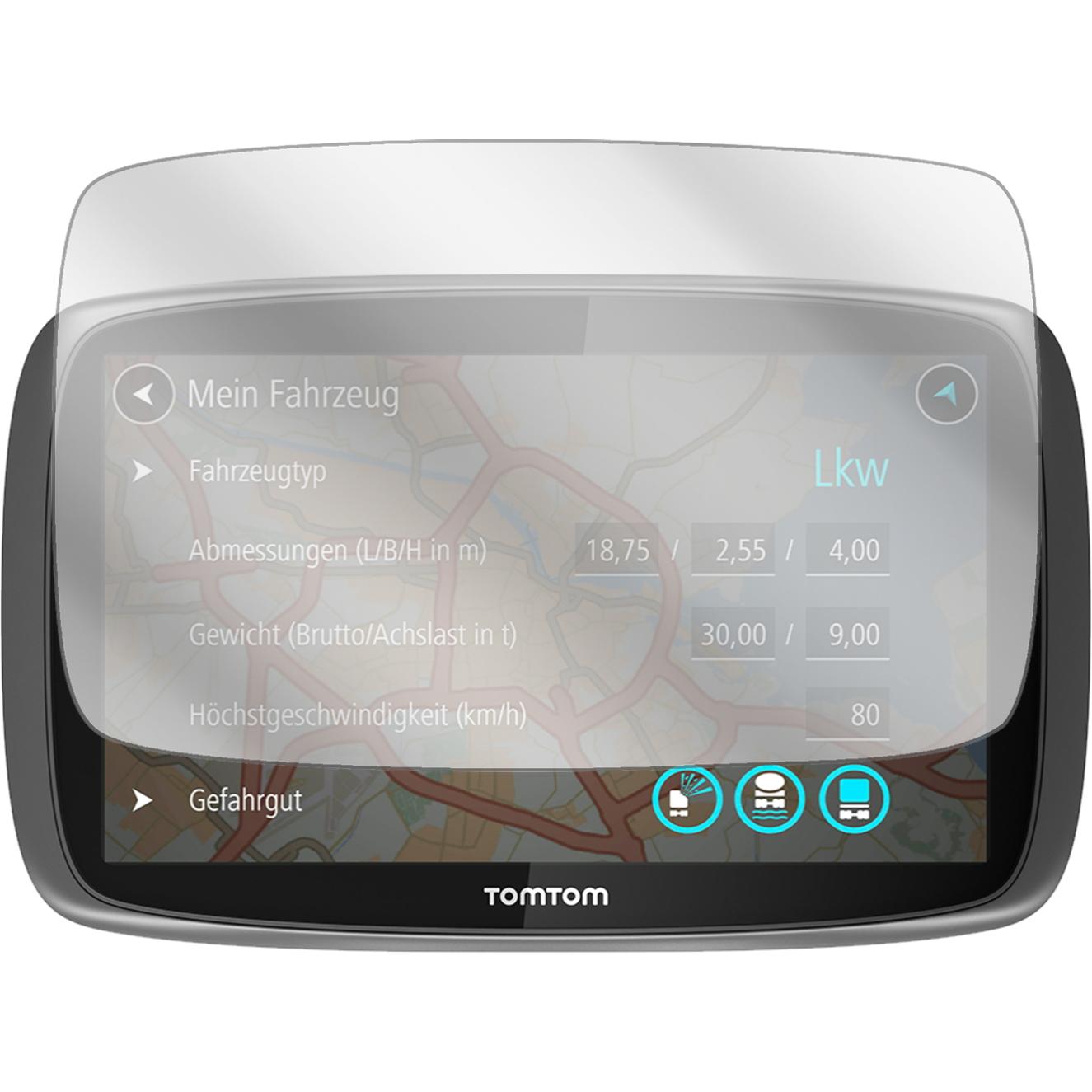 Dipos, Fahrzeug Navigation Zubehör, Displayschutzfolie Crystalclear