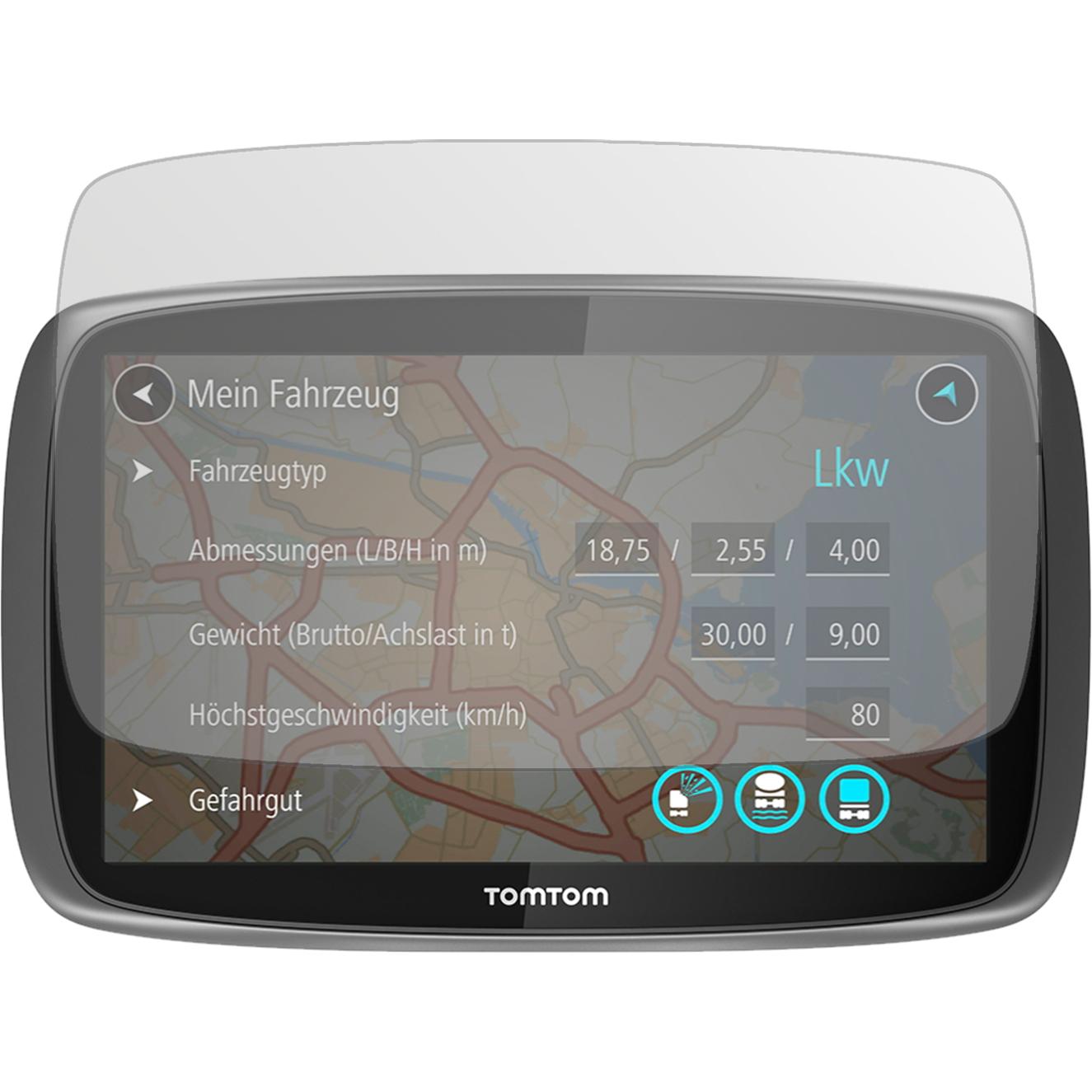 Dipos, Fahrzeug Navigation Zubehör, Displayschutzfolie Antireflex