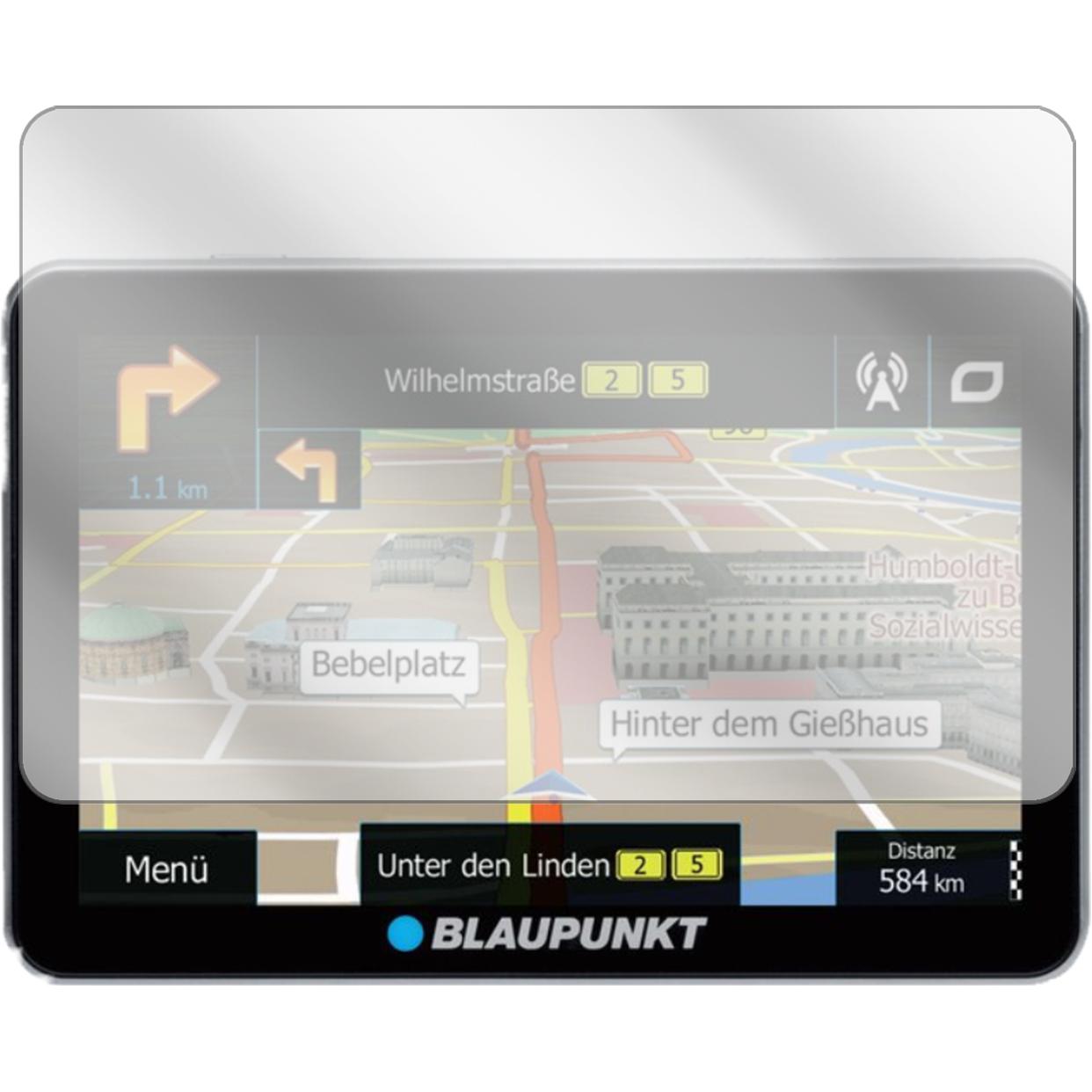 Dipos, Fahrzeug Navigation Zubehör, Displayschutzfolie Crystalclear