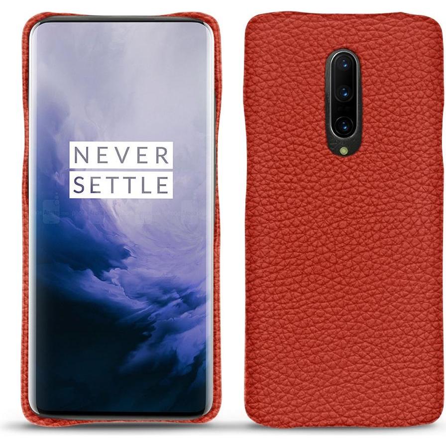 Noreve Lederschutzhülle (OnePlus 7 Pro), Smartphone Hülle, Orange