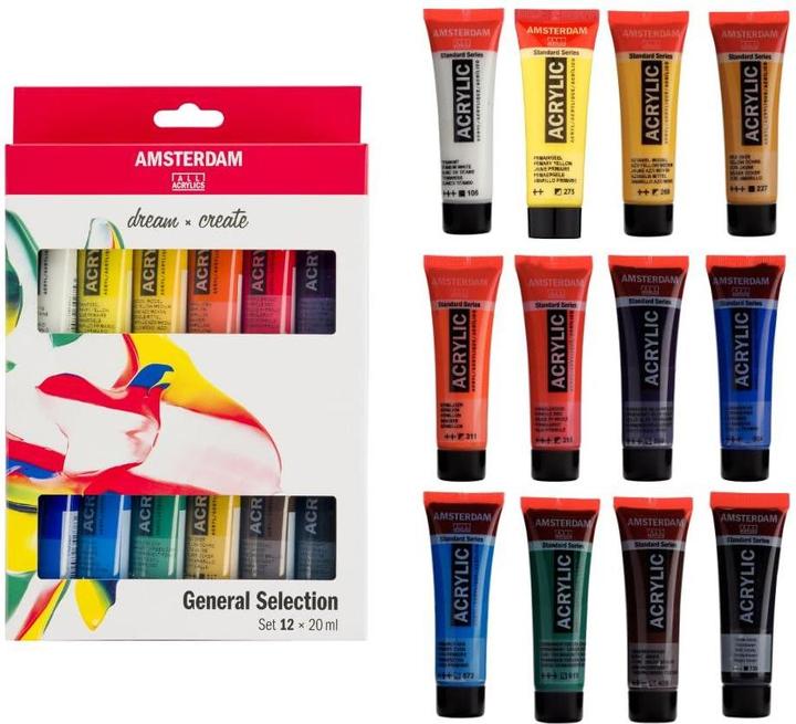 Image du produit Amsterdam Acrylfarbe Starter Set (20 ml)
