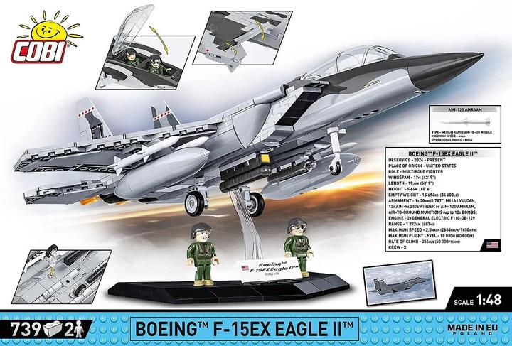 Actual product image Cobi A.F. Boeing Tm F-15EX Eagle II TM