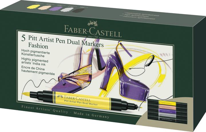 Produktbild Faber-Castell Pitt Artist Pen Dualmarker (5x)