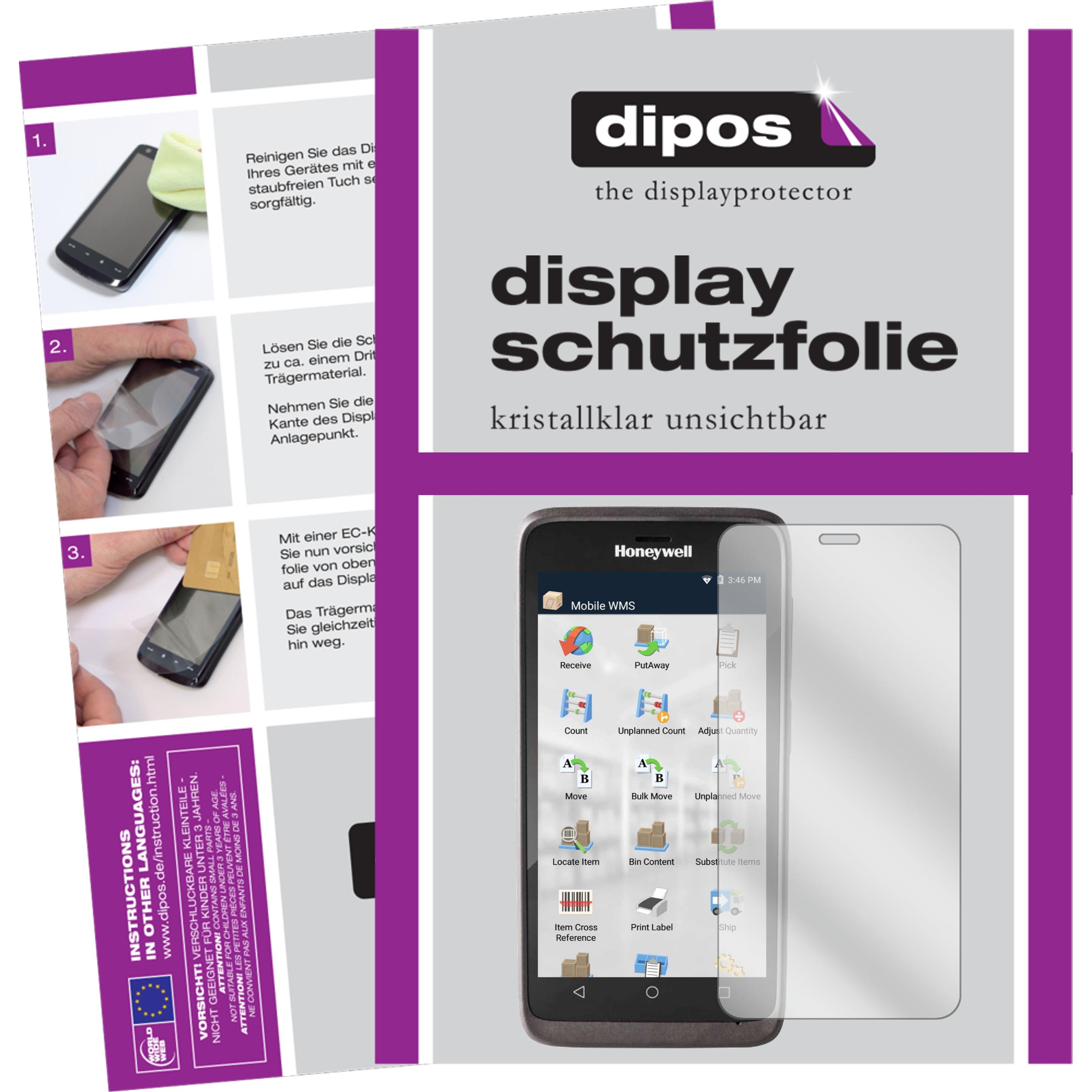 Thumbnail - Dipos Displayschutzfolie Crystalclear, Barcode-Scanner Zubehör