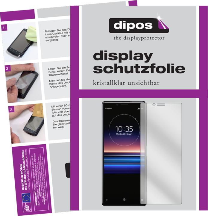 Dipos Pellicola Protettiva Crystalclear (6 Pezzi) Per Nokia 8110 4G. Made In Germany, Taglio Laser, Alta Trasparenza E Protezione Anti-graffio. Applicazione Senza Bolle. - 5