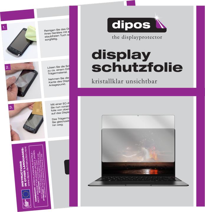 Produktbild Dipos Displayschutzfolie Crystalclear (13.30", 16:9)