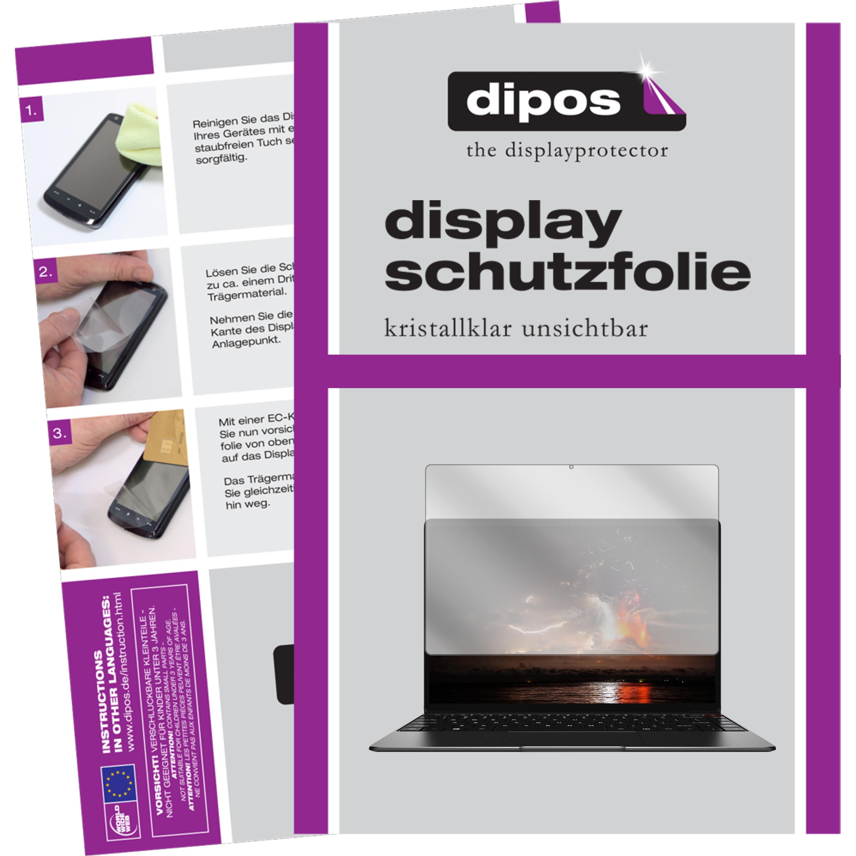 Thumbnail - Dipos Displayschutzfolie Crystalclear (13.30", 16 : 9), Notebook Schutzfolie