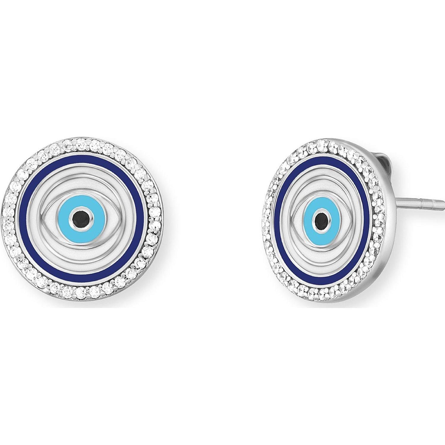 Engelsrufer, Ohrringe, Ohrstecker Lucky Eye, (925er Silber)