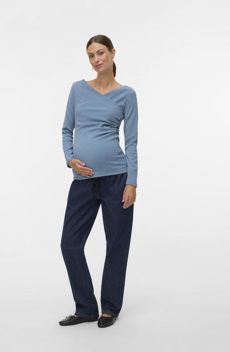 Immagine prodotto Mamalicious Normal geschnitten V-Ausschnitt Top Bluse (XXL)