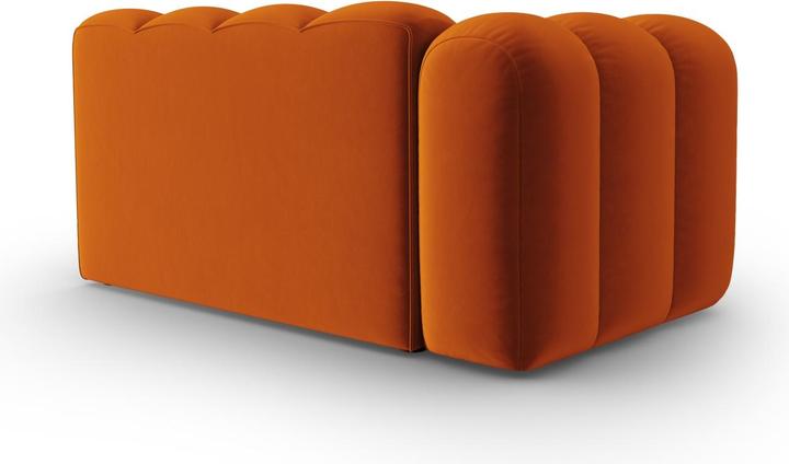 Image du produit Micadoni Canapé Modulable Gauche en Velours, "Lupine", 2 Places, 145x95x70Fabriqué en Europe (2 places)