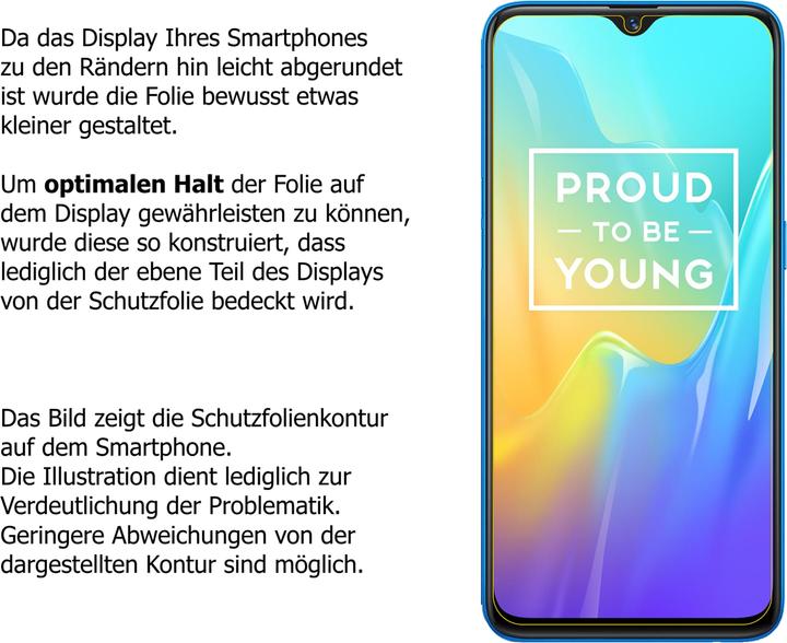 Actual product image Dipos Screen Protector Anti-Shock (1 pcs., Realm U1)