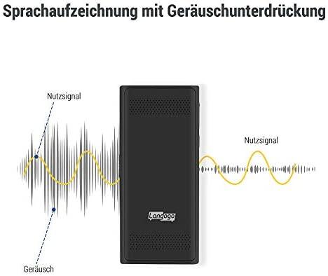 Actual product image Langogo Online AI Language Translator (Black)