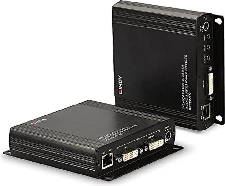 Lindy DVI-D, USB, Audio & RS232, KVM Extender