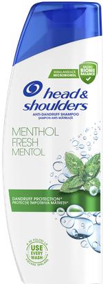 Produktbild Head & Shoulders Cooles Menthol Shampoo - 6 X 250ml (1500 ml)